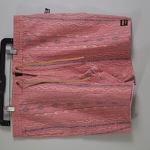 Billabong X Wrangler midwest aztec design swim trunks never worn